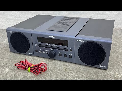 YAMAHA CRX-040 コンパクトオーディオ　NS-BP110スピーカー □ YAMAHA ヤマハ ミニコンポ CRX-040 スピーカー NS-BP80 CD
