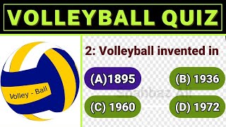 volleyball multiple choice questions / volleyball interview questions and answers | volleyball quiz screenshot 1