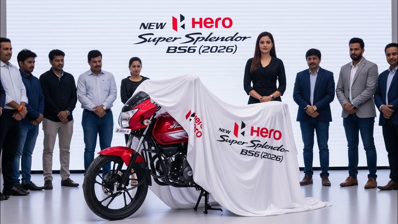 NEW Hero Super Splendor BS6 (2026) – Mileage KING is BACK! 😱 90+ KMPL? Full Review & Price Reveal!