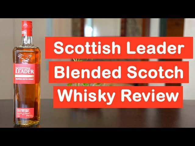 Scottish Leader Whisky The Rs. 2,500 Blended - YouTube