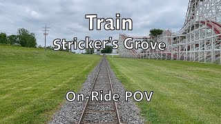 Train / Railroad at Stricker’s Grove | 4K Reverse POV