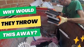We went DUMPSTER DIVING and were AMAZED what we found...! screenshot 2