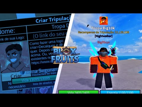 COMO COLOCAR LOGO NA TRIPULAÇÃO DO BLOX FRUITS ATUALIZADO 2025 ...