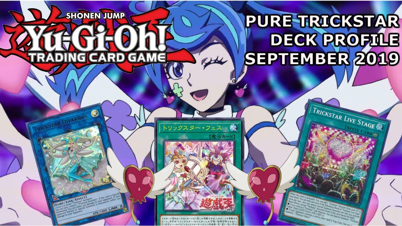 Yu-Gi-Oh! Pure Trickstar deck profile September 2019 - YouTube