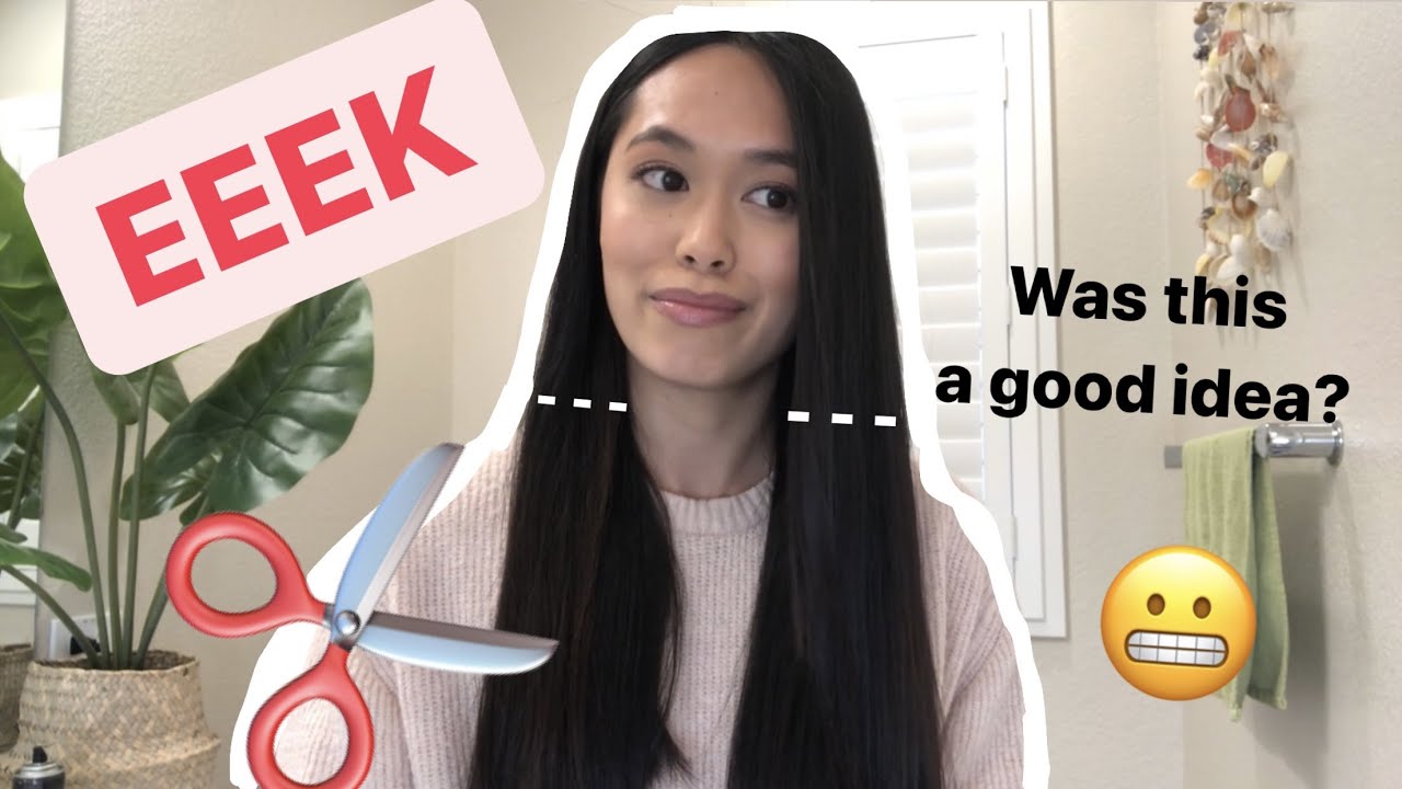 Long Hair to Short Bob - DIY Haircut in a Lockdown