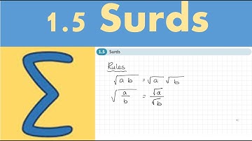 1.5 Surds (Pure 1 - Chapter 1: Algebraic expressions)