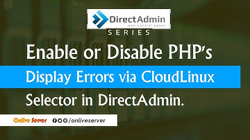 How to Enable or Disable PHP
