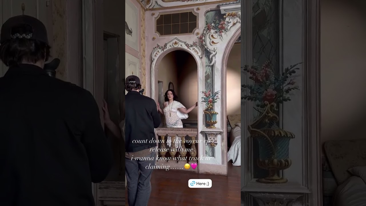 “count down to the voyeur ep release with me” alessi via instagram !