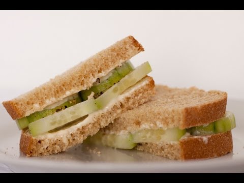 Vidéo: Comment Faire Un Sandwich Au Concombre