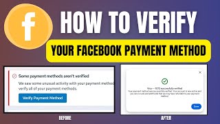 How to verify your Facebook payment method