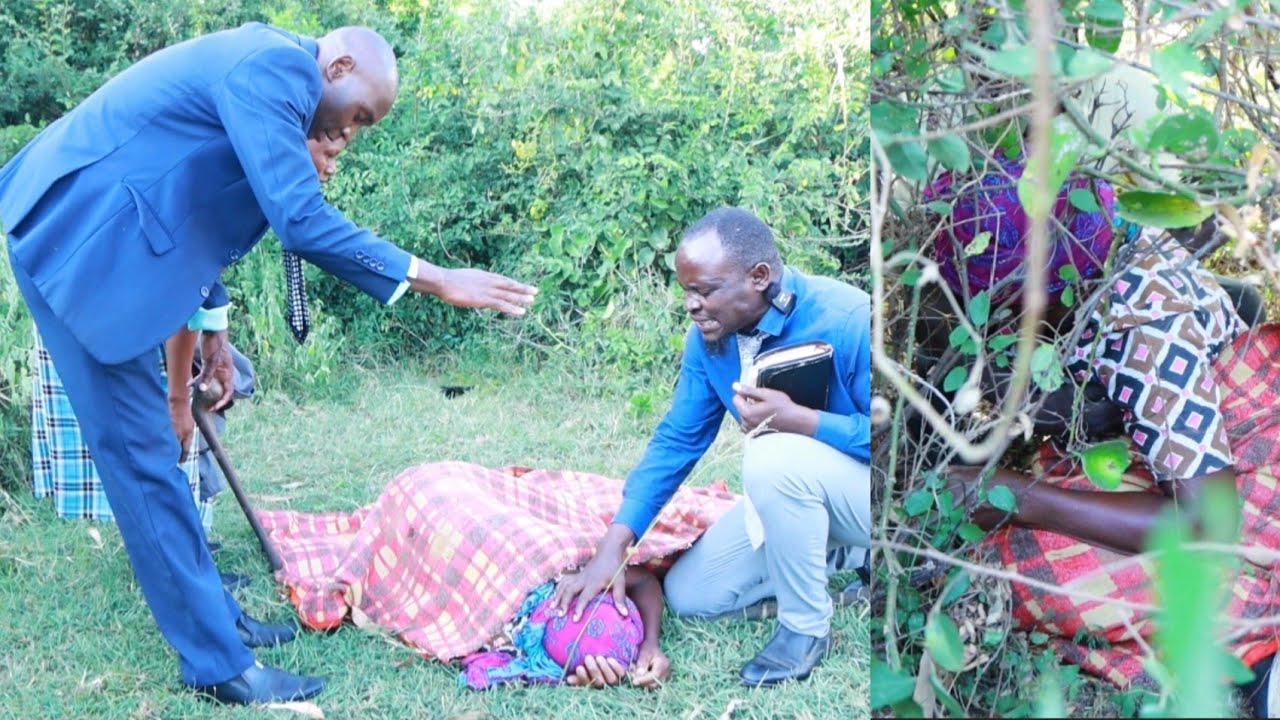 We found mama Fred in the bush sleeping there😭Uchawi ni real😭Why do this to a prayerful mother😭😭