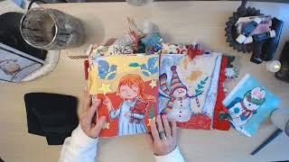 Cozy Christmas Glue Book | Chat About My Process