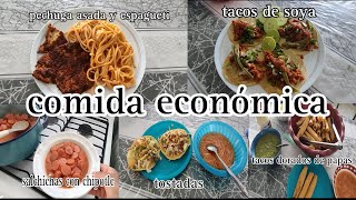 comida económica y fácil de preparar ✅😋 para cuando no sabes que hacer de comer