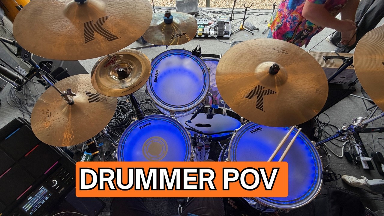 Raised by Elephants at Palmer Alehouse | Freelance Drummer Gig Vlog
