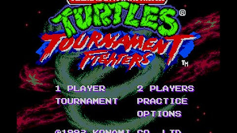 Mega Drive Longplay [395] Teenage Mutant Ninja Turtles: Tournament Fighters
