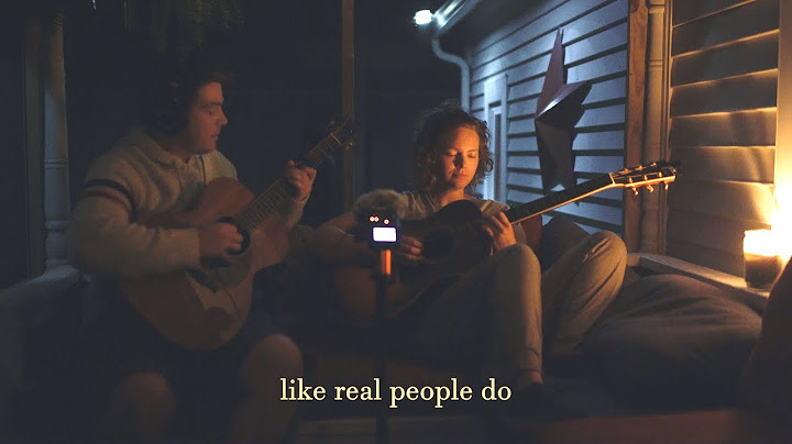 Like Real People Do - Hozier (Acoustic Cover) feat. @SierraEagleson