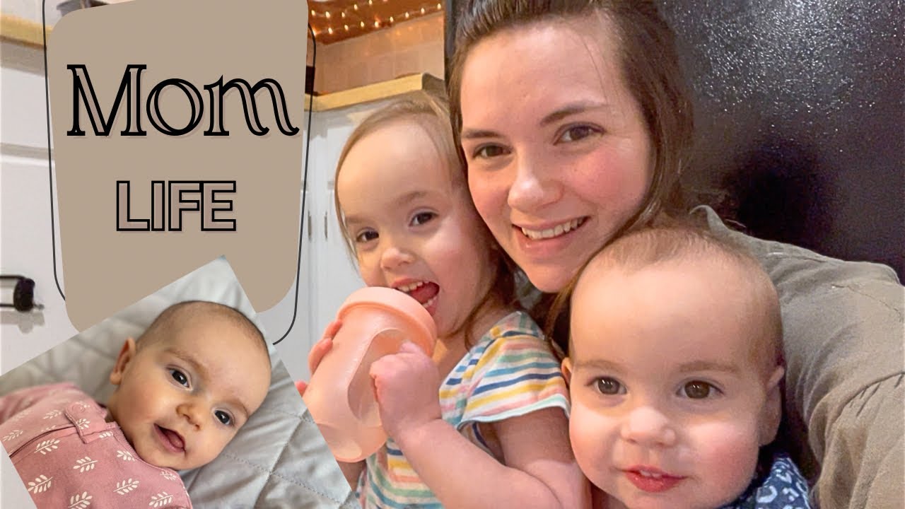 Мой день как мамы троих детей младше трёх лет! Хаос😅