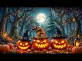 Cozy Halloween Evening 👻 Pumpkin Glow, Dark Woods & Relaxing Autumn Atmosphere
