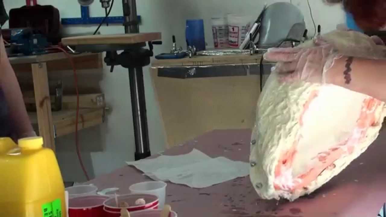 Casting a Zer0 Helmet - Part 2 Slush Casting with Smooth-Cast 300