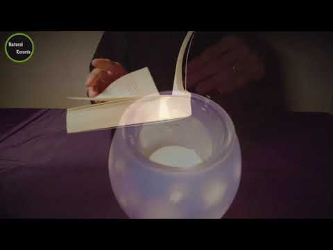 【ARTISTIC ASMR】本とろうそく磨き【sound of book and brush up candle】 MADE IN JAPAN