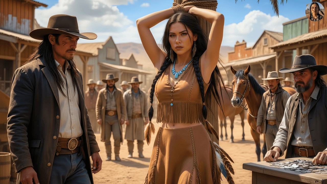 El vendedor garantizó reembolso si la joven apache no lo complacía, y el vaquero la compró sin dudar