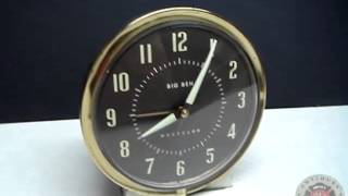 Westclox Big Ben Model 7 White Luminous Wind-Up Alarm Clock