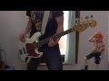 THE BLUE HEARTS - 真夜中のテレフォン Bass cover