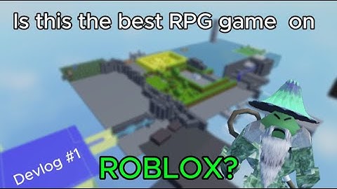 Devlog one for our Roblox RPG game