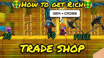 How to Get Rich With Island Trade Shop - Blockman Go Skyblock