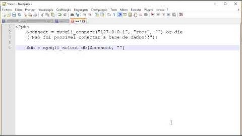 5   Ficheiro de conexao html e Mysql - Sistema de login e cadastro com Php e MySql