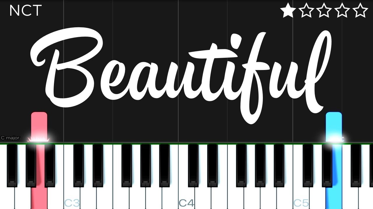 NCT - ‘Beautiful' | EASY Piano Tutorial