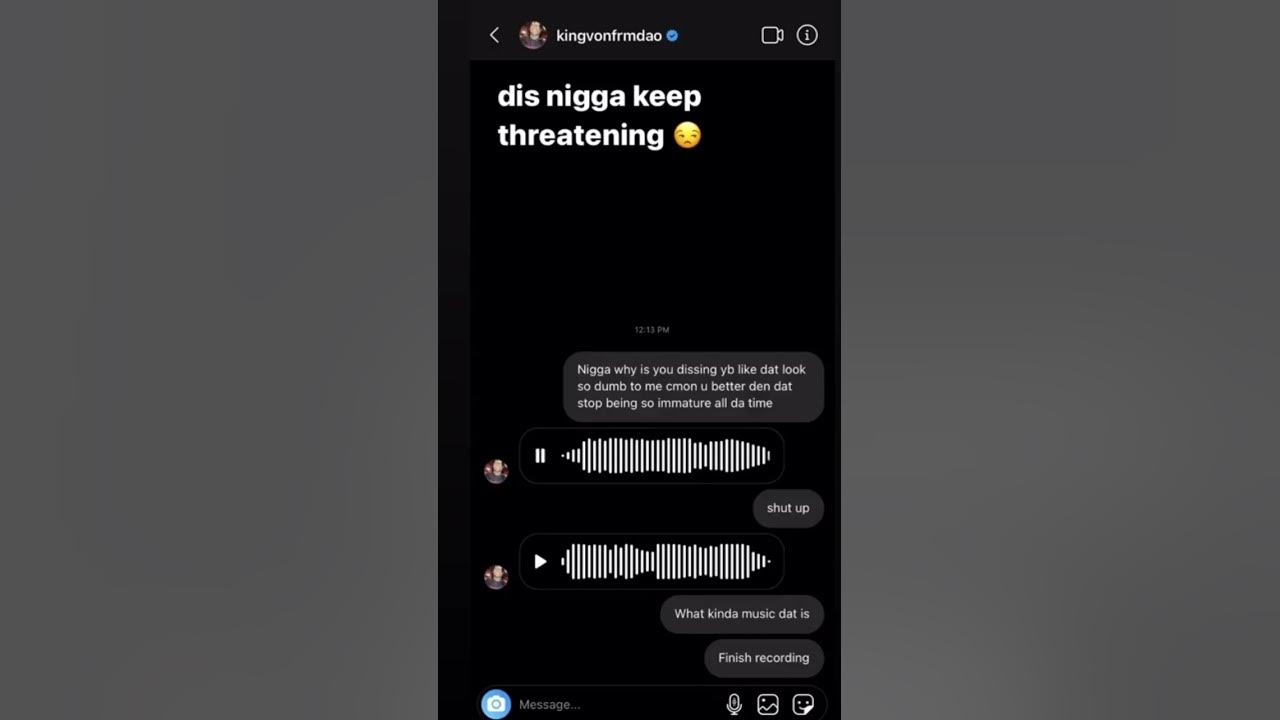 King Von arguing with fan on ig #chicagodrill #kingvon #chicago #chiefkeef