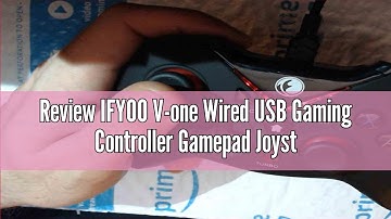 Review IFYOO V-one Wired USB Gaming Controller Gamepad Joystick for PC (Windows XP/7/8/10/11) & Stea