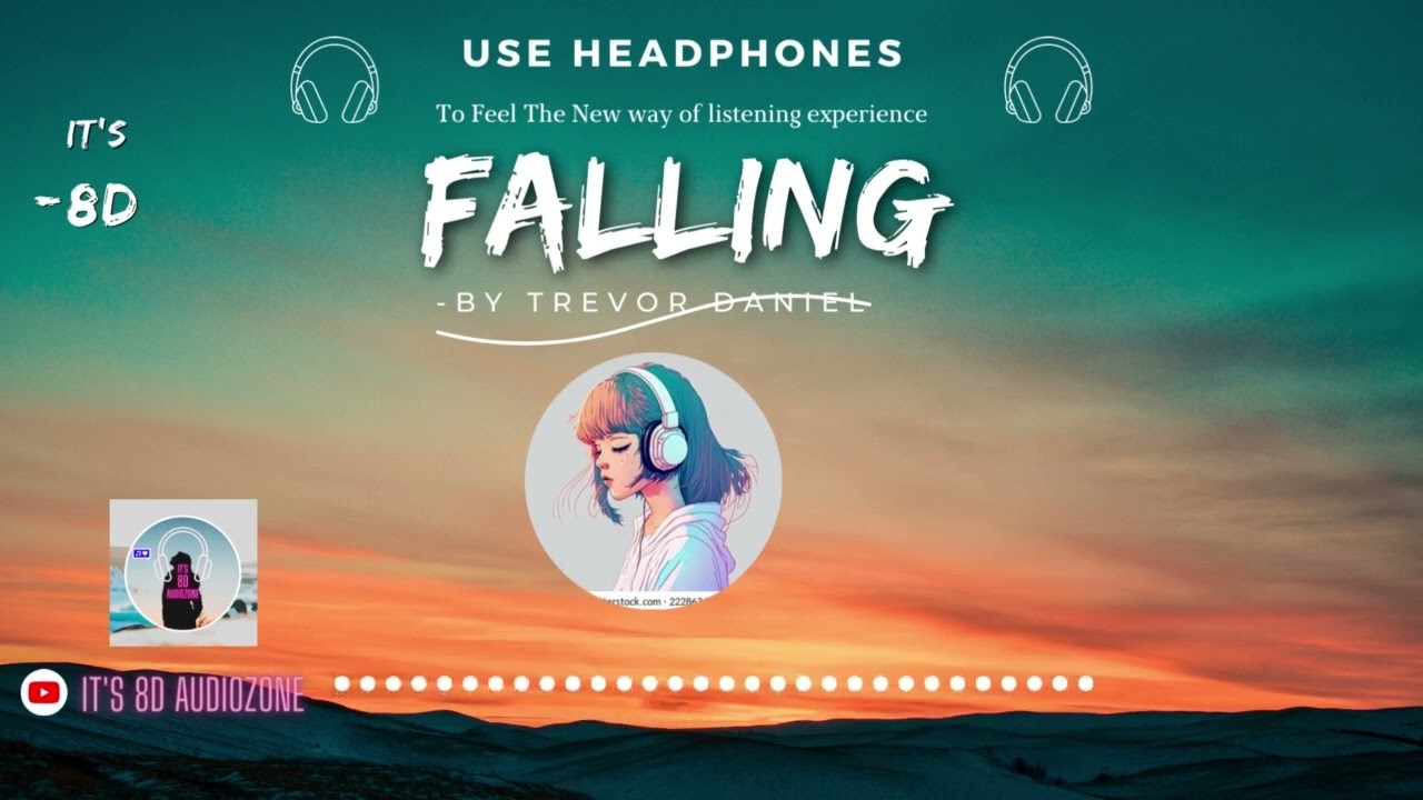 Falling (Its 8D AudioZone) || Trevor Daniel || Latest 8D || BassBoosted