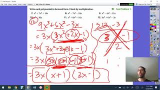 Alg 2 Section 5 2 Polynomials, Linear Factors, and Zeros Part 1