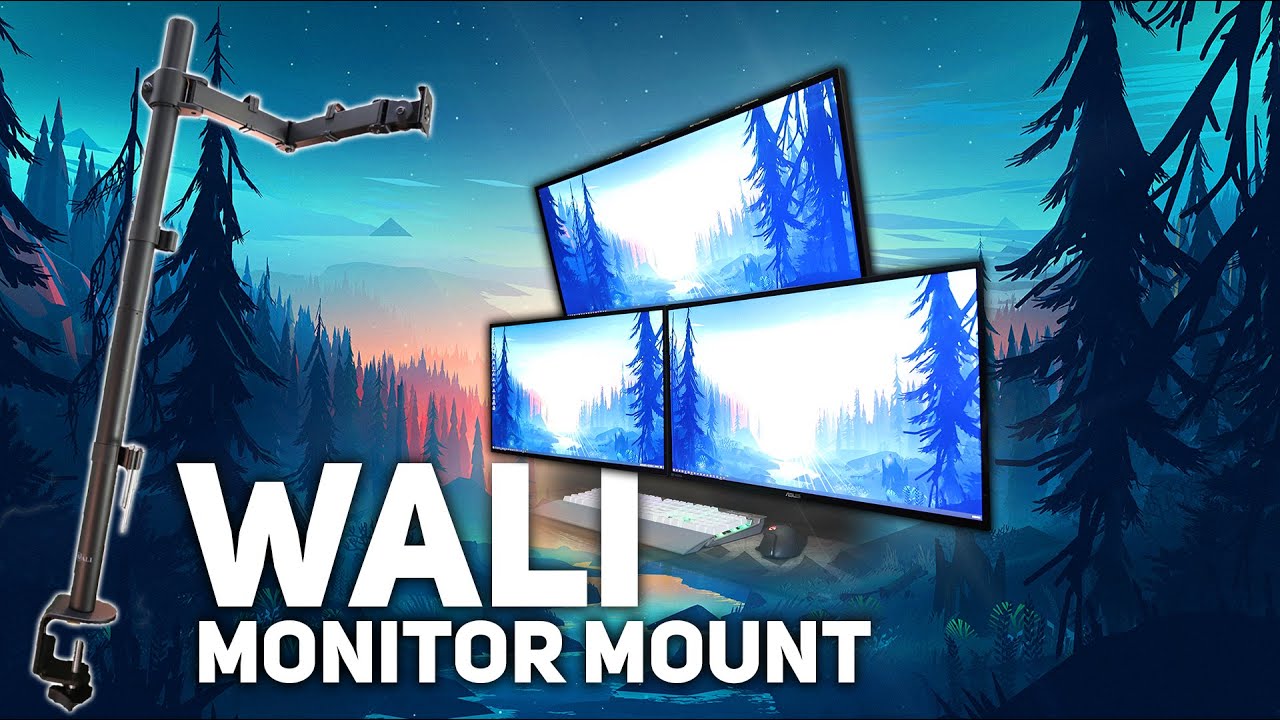 Wali Monitor Mount Review - YouTube