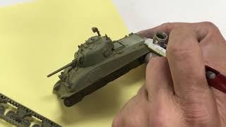 Mission Models MMP Paint Tutorial  Rubicon Models 1/56 M4 Sherman Composite Video Boltaction