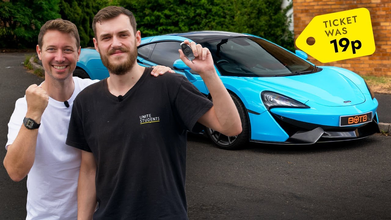 He Won The Ultimate Birthday Present: His Dream Car