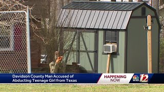 Davidson County man accused of abducting a teenage girl from Texas