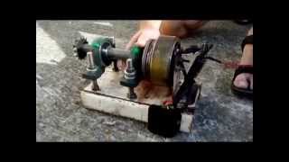 Motorcycle alternator hydro project