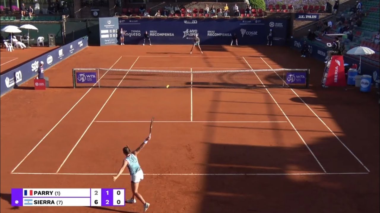 Diane Parry 🇫🇷 vs Solana Sierra 🇦🇷 Live Tennis Coverage Uruguay 🇺🇾 QF