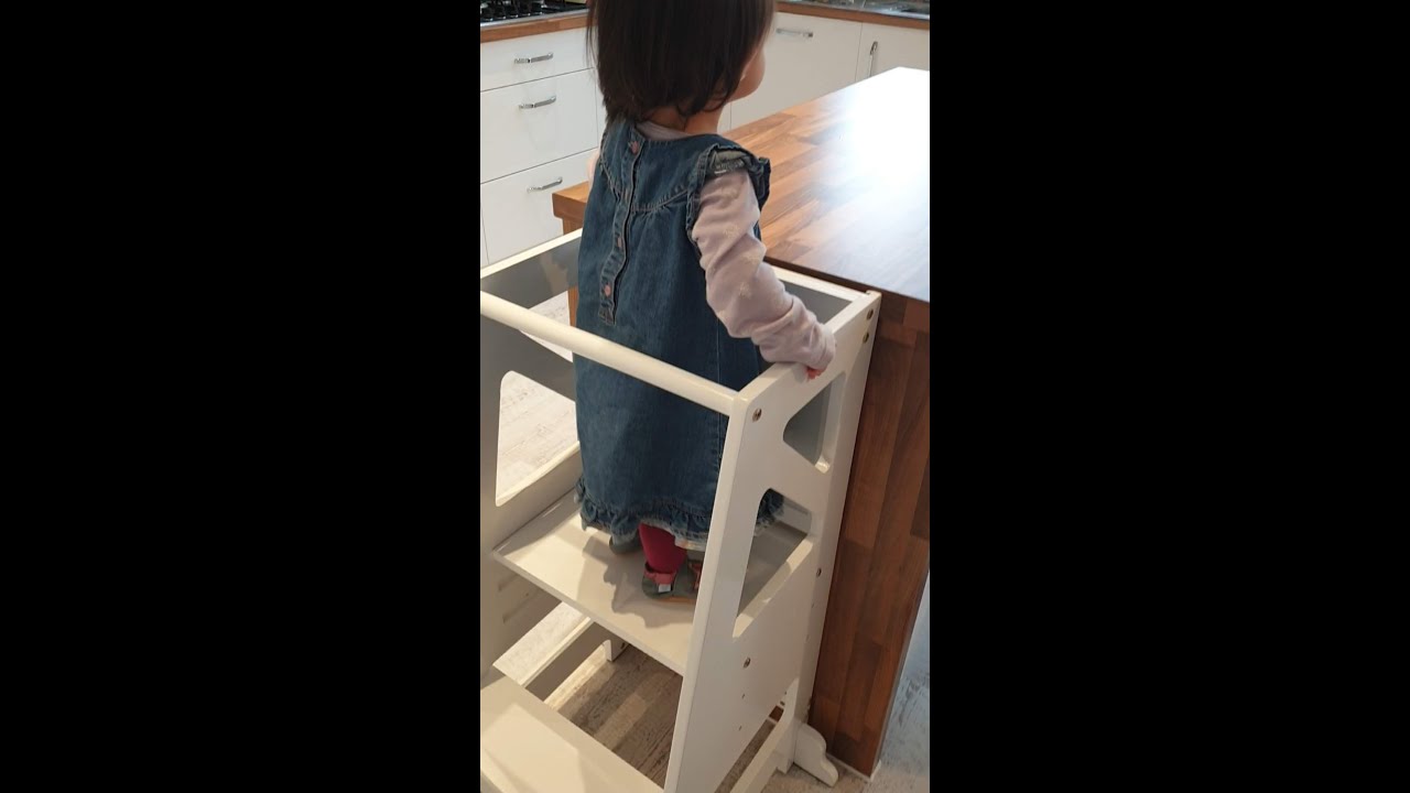 Kitchen little helper Learning tower Dripex (review) YouTube