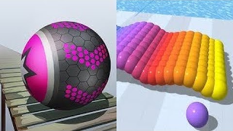 Action Ball | Canvas Run - All Level Gameplay Android, iOS - NEW MEGA APK BIG UPDATE