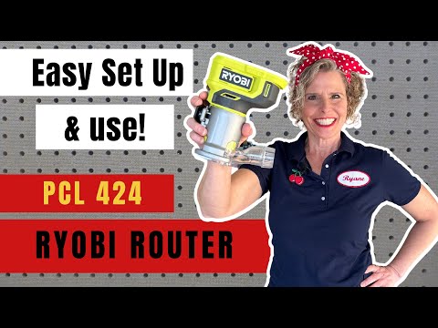 Video: Come si usa un router cordless Ryobi?