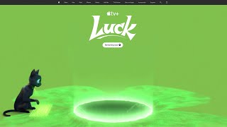 Apple.com Startpage - Luck Movie Ad