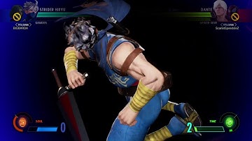 First time ranked with dante may webswing - Marvel vs Capcom Infinite gameplay