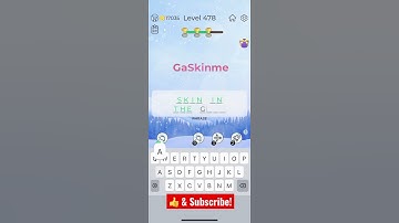 Dingbats Level 478 “Word Quiz”, Hints-Solutions