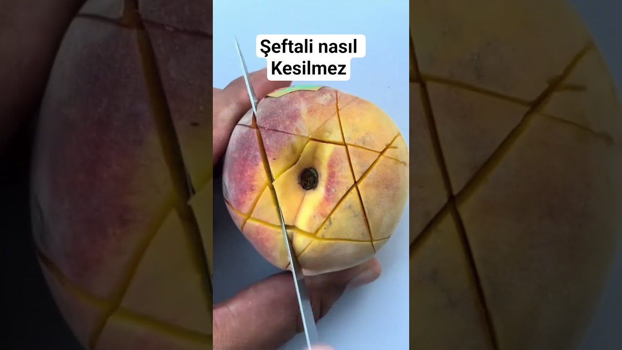 şeftali kesme pratik #food #tarif #keşfet #keşfetbeniöneçıkar şeftali kesme pratik #food #tarif #keşfet #keşfetbeniöneçıkar