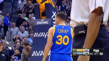 Stephen Curry hits absolutely SICK clutch three pointer vs Denver!