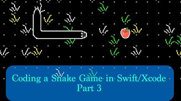 (ASMR) Coding a Snake Game in Swift and Xcode. Part 3. (No Talking/Explaining)